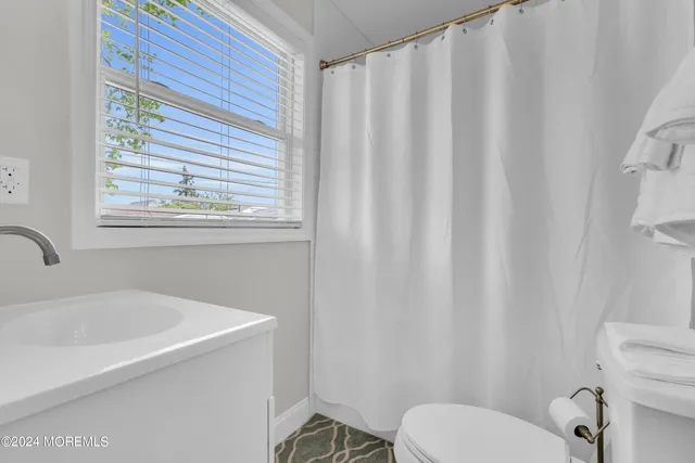 a bathroom with a sink and a toilet