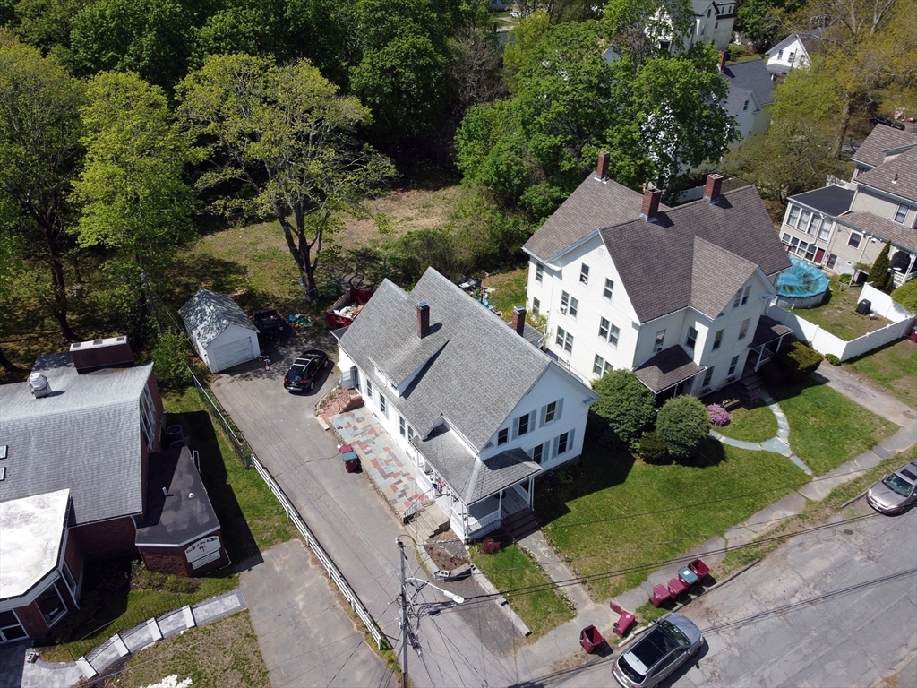 2 High Street Middleboro, MA 02346 - Photo 40 of 41 an aerial view of multiple houses with yard