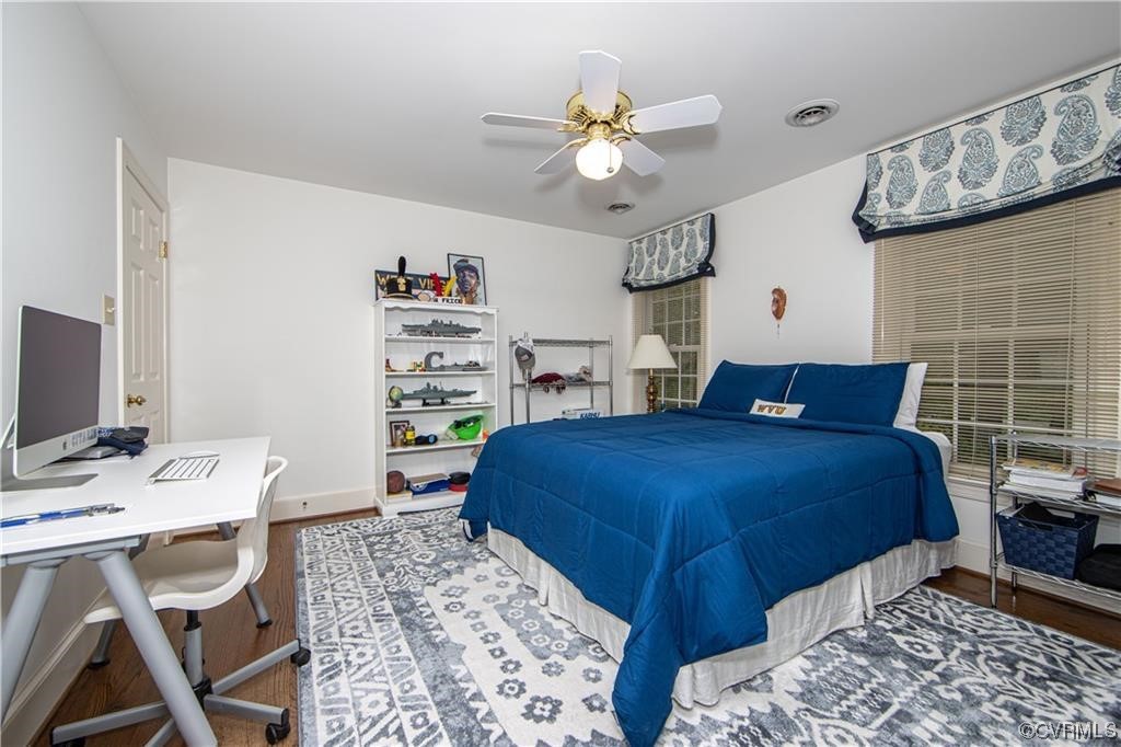 2306 Cranborne Road Midlothian, VA 23113 - Photo 15 of 23 a bedroom with a bed a desk and chair