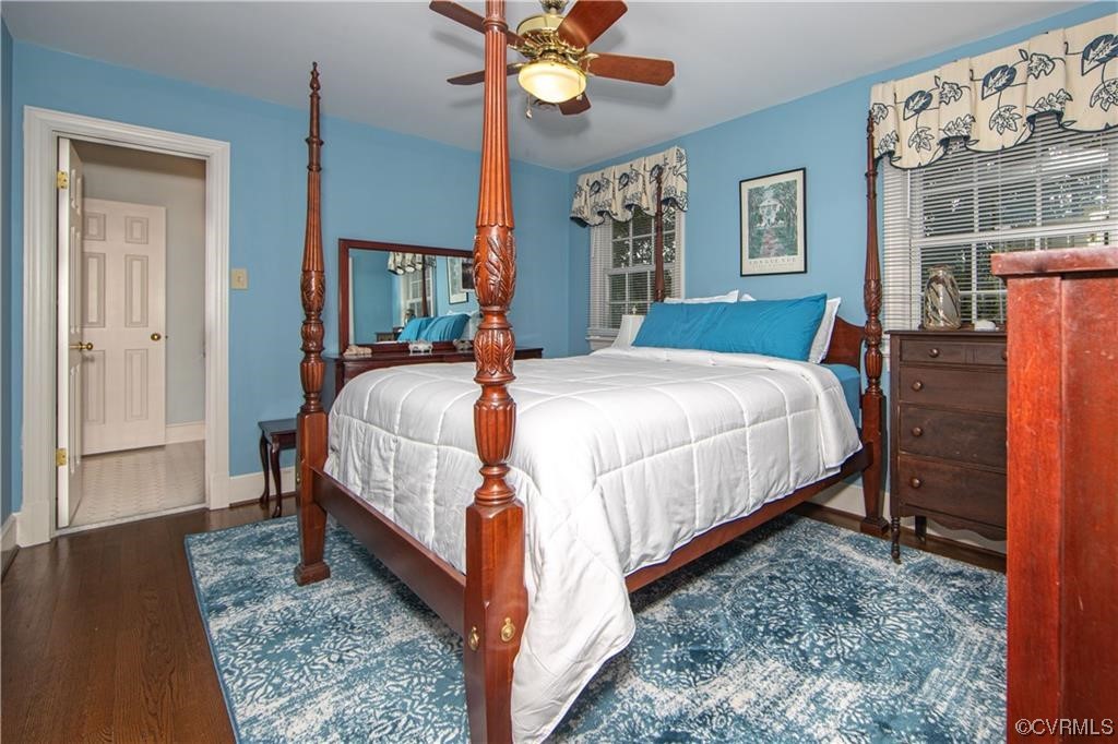 2306 Cranborne Road Midlothian, VA 23113 - Photo 16 of 23 a bedroom with a bed lamp and a window