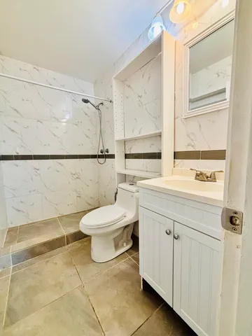 a view of a glass door