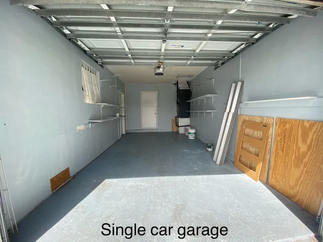 a view of a trees with a yard