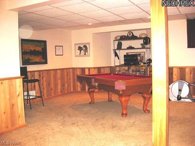 2544 Heyl Road Wooster, OH 44691 - Photo 23 of 25 Large finished basement provides a lot of room for entertaining--games, movies, exercise area. Access to main floor and also direct access to garage too!