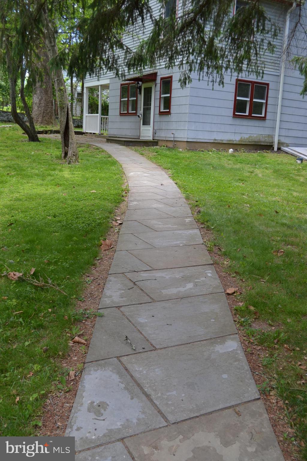 7340 Ferry Road New Hope, PA 18938 - Photo 24 of 33 Path to the Back Door