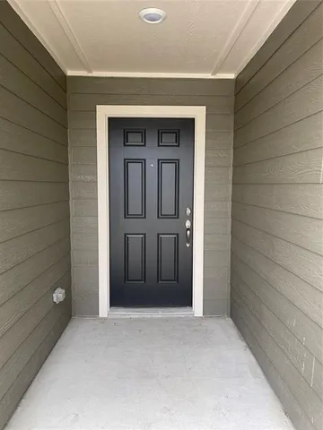 a view of a small space