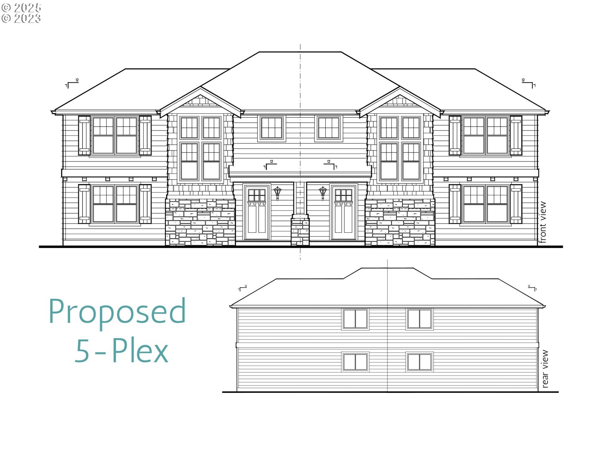 442 Northwest 4th Avenue Canby, OR 97013 - Photo 2 of 39 a black and white photo of a