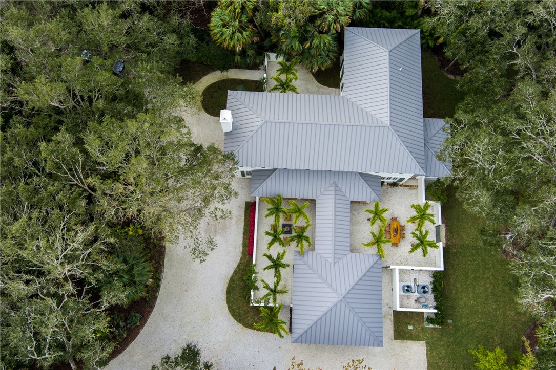 855 Sandfly Lane Vero Beach, FL 32963 - Photo 28 of 35 an aerial view of a house with outdoor space