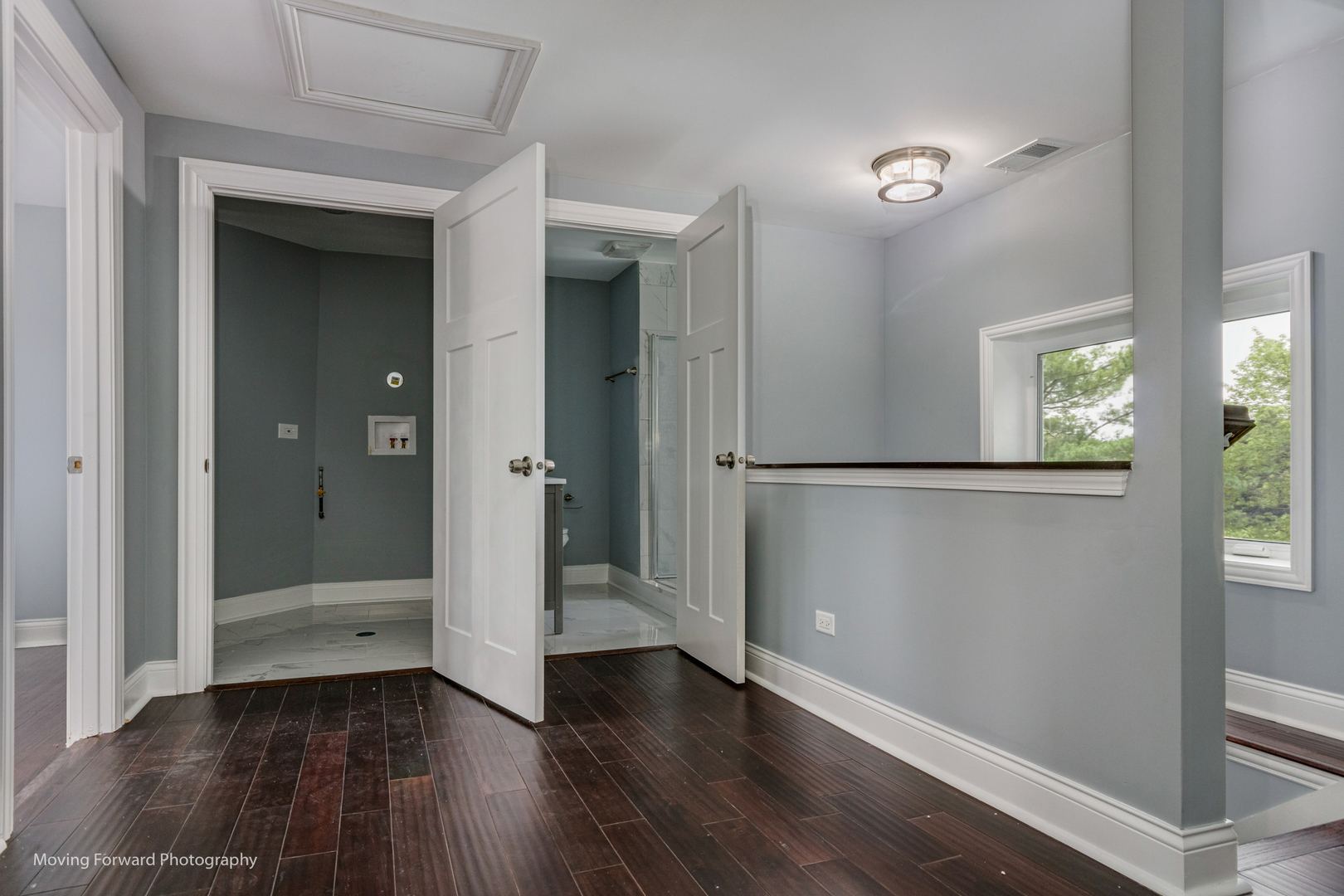 473 East Elm Street Sycamore, IL 60178 - Photo 17 of 53 an empty room with wooden floor and windows