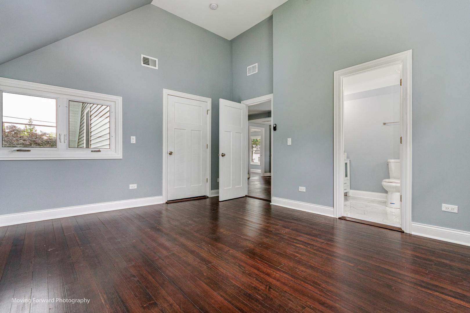473 East Elm Street Sycamore, IL 60178 - Photo 29 of 53 a view of an empty room with wooden floor and a window