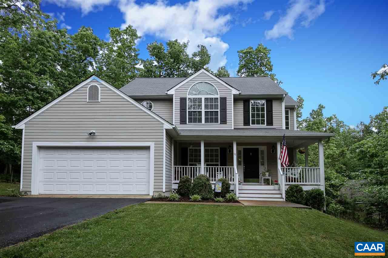 11 Ashton Road Palmyra, VA 22963 - Photo 1 of 30 a front view of a house with a yard