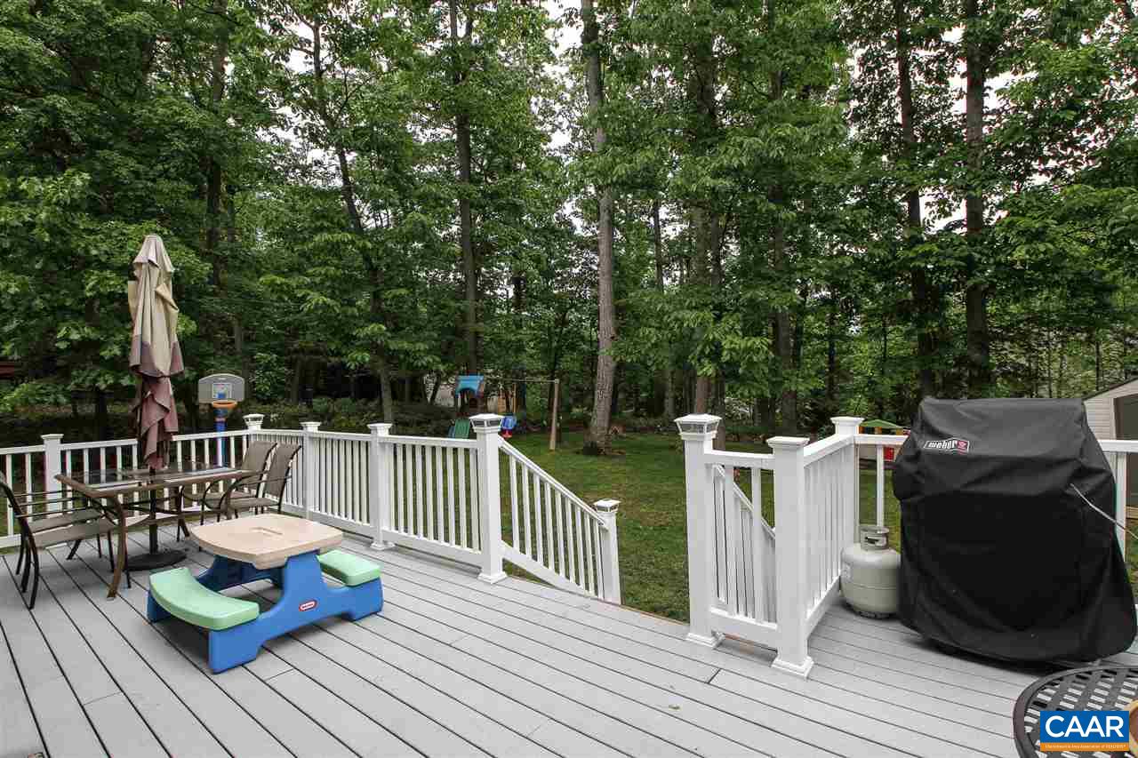 11 Ashton Road Palmyra, VA 22963 - Photo 24 of 30 a view of a deck with furniture and wooden floor