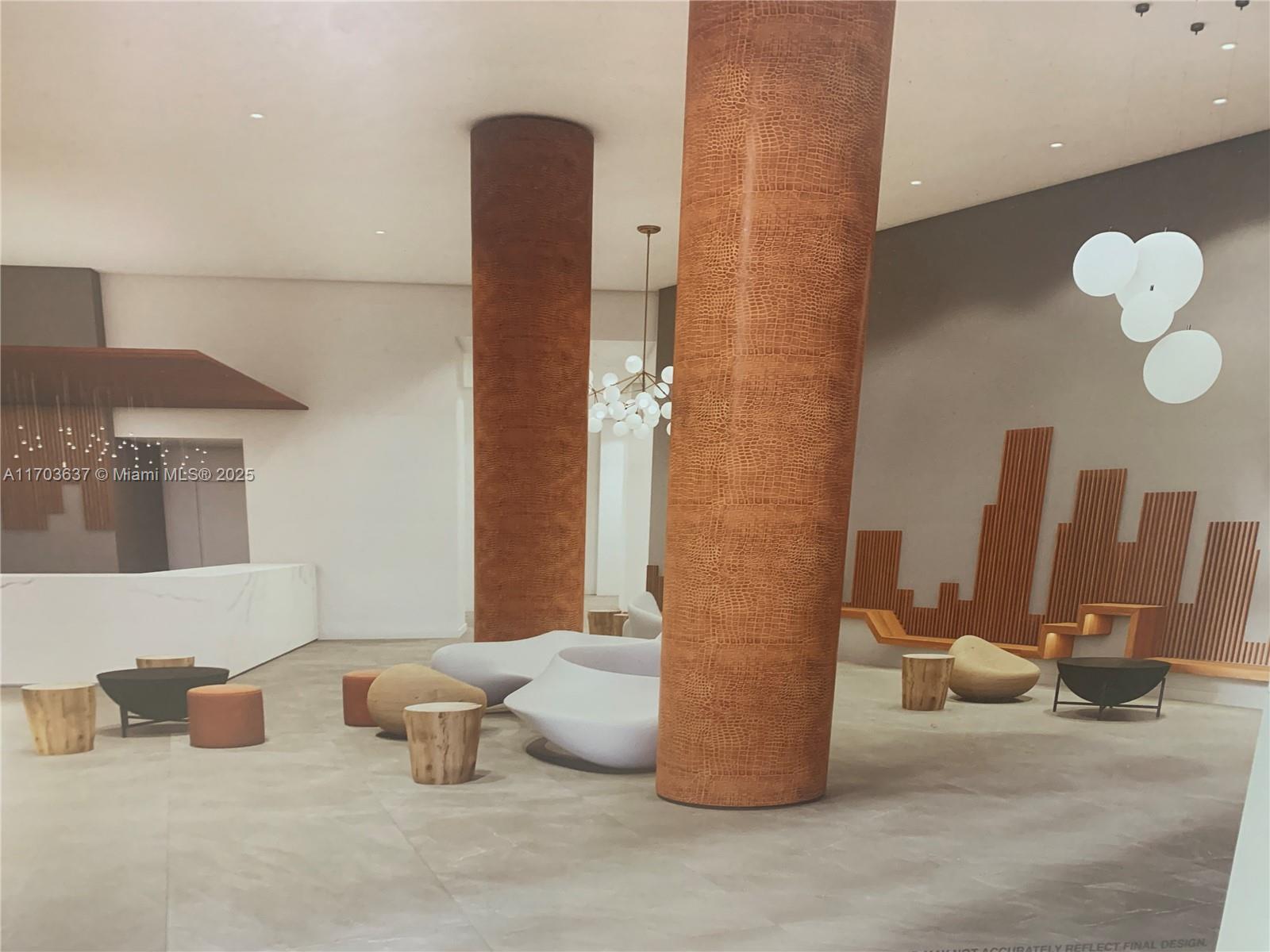 350 South Miami Avenue, Unit 1704 Miami, FL 33130 - Photo 6 of 13 a view of a lobby with furniture