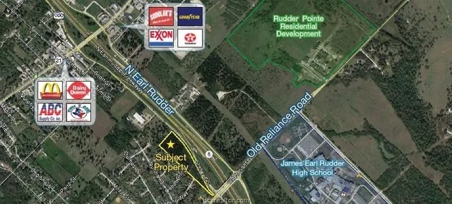$450,000 | 2.0-acres North Earl Rudder Freeway, Unit LOT #2, Bryan, TX 77803