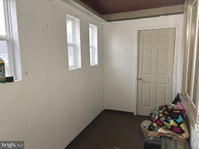 a room with a table and chair