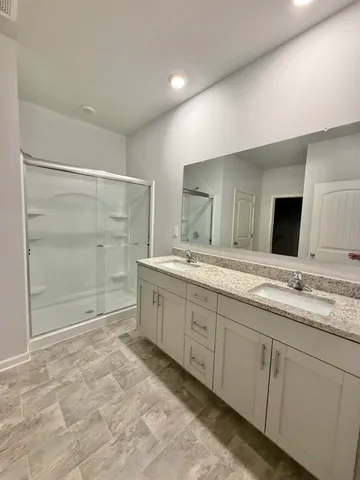 a bathroom with a toilet