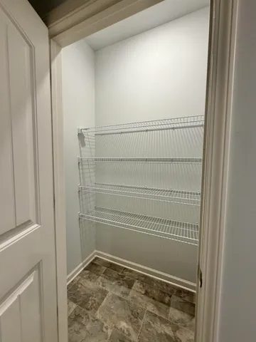 a view of empty room