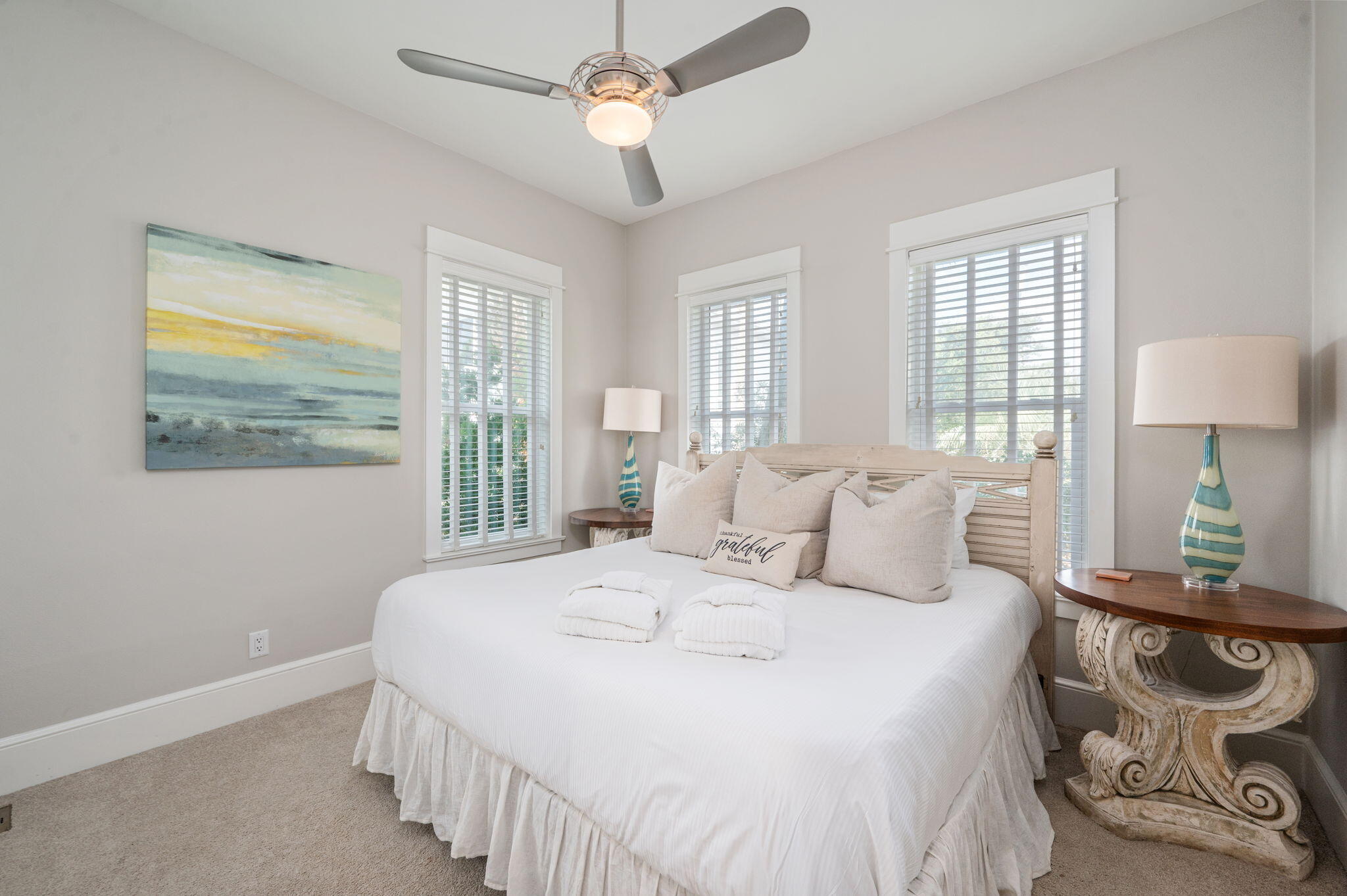 4525-4499 West County Highway 30A Santa Rosa Beach, FL 32459 - Photo 63 of 130 a bedroom with a large bed and a window
