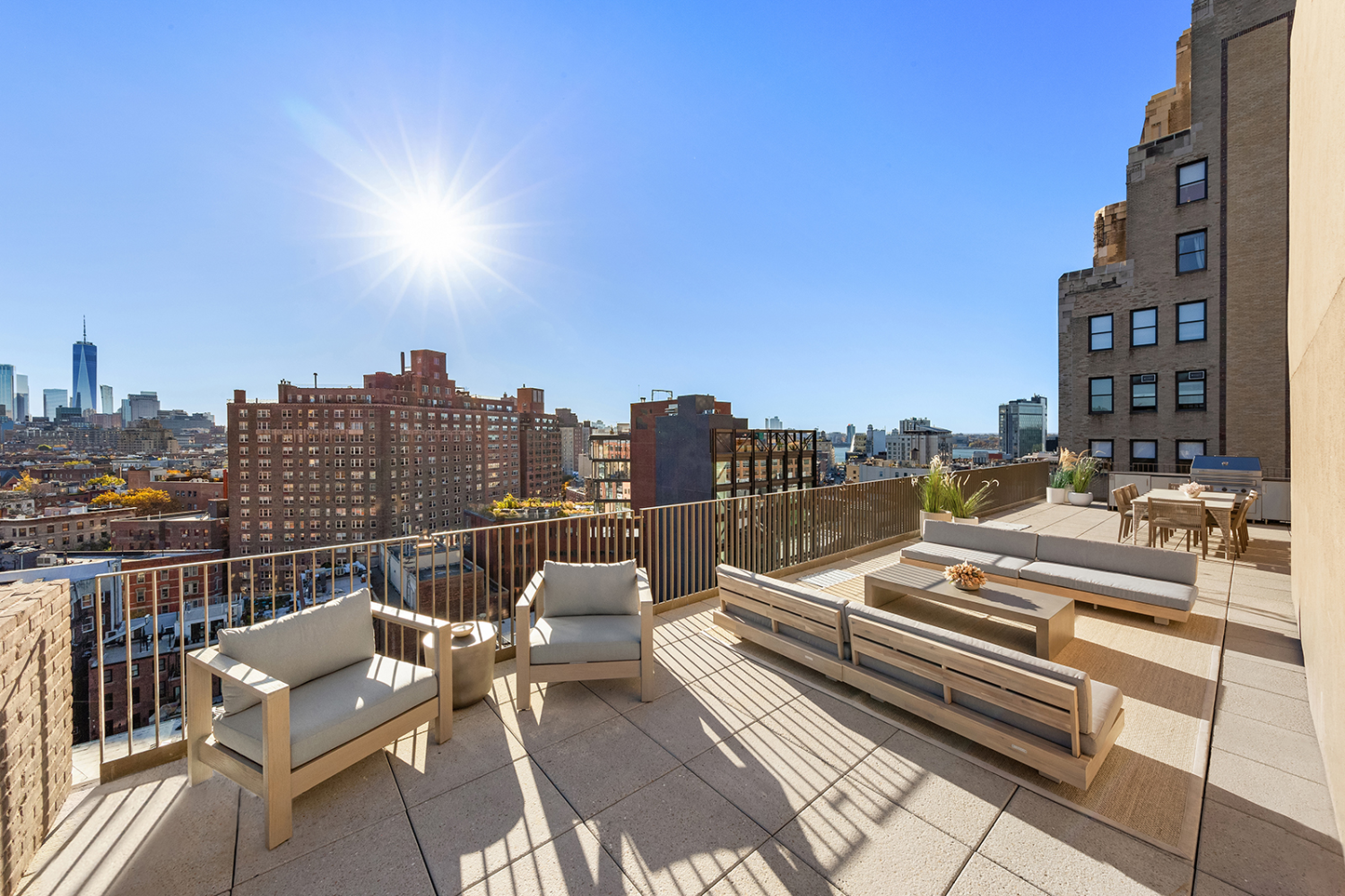 251 West 14th Street, Unit PH Manhattan, NY 10011 - Photo 1 of 13 a view of roof deck with city view