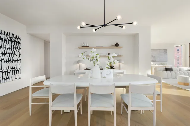 a view of a city with tall buildings