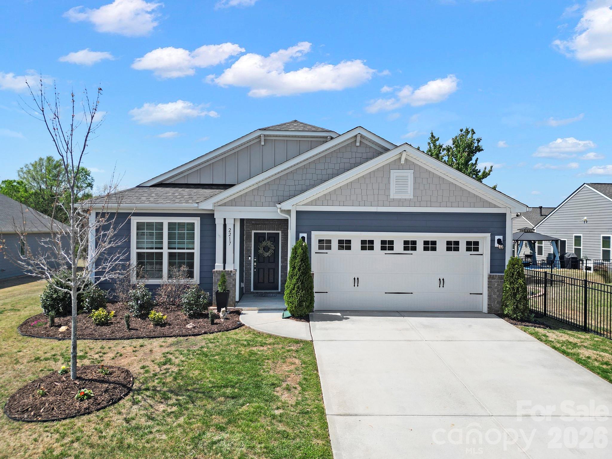 2217 Attaran Lane Lancaster, SC 29720 - Photo 1 of 25 a house view with a garden space