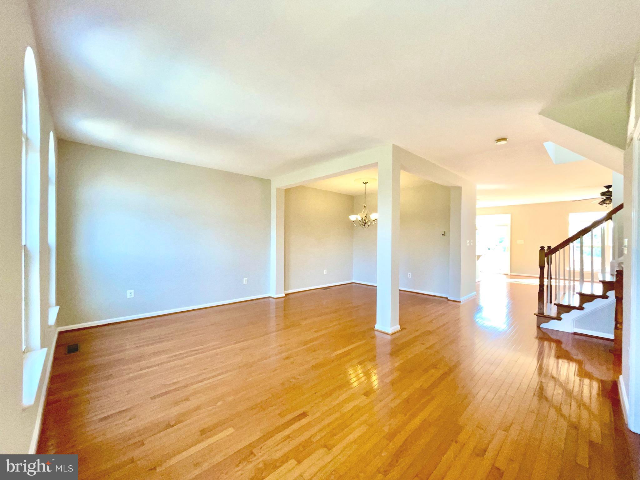 7323 Oldham Leeds Way Springfield, VA 22150 - Photo 2 of 27 Main Level- Living and Dinning Room