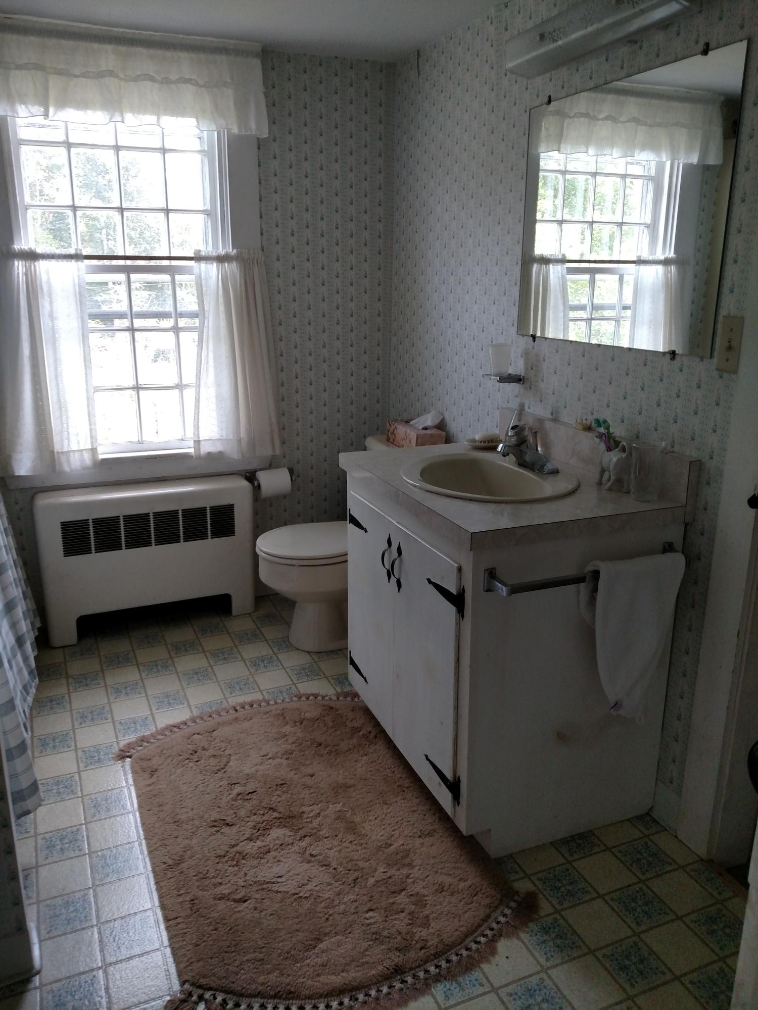 105 Spring Hill Road East Sandwich, MA 02537 - Photo 19 of 33 a bathroom with a sink and a window