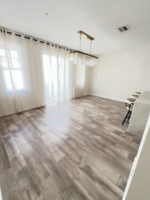 3643 Northwest 5th Terrace Boca Raton, FL 33431 - Photo 9 of 31 Townhouse Dinning Room Empty