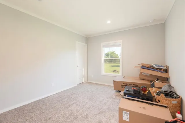 a room with storage and utility