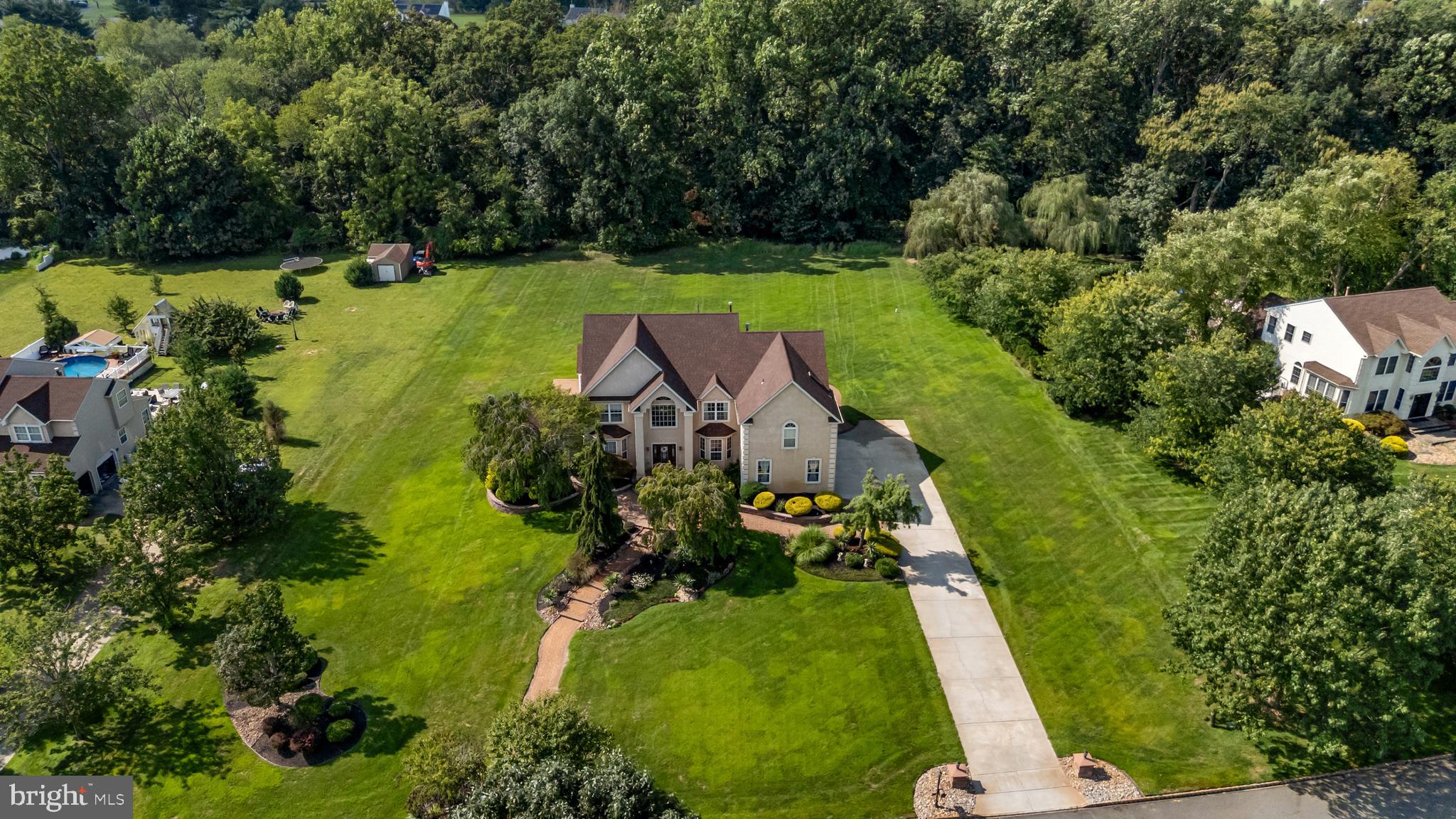195 Hunters Run Swedesboro, NJ 08085 - Photo 4 of 83 Aerial Front View