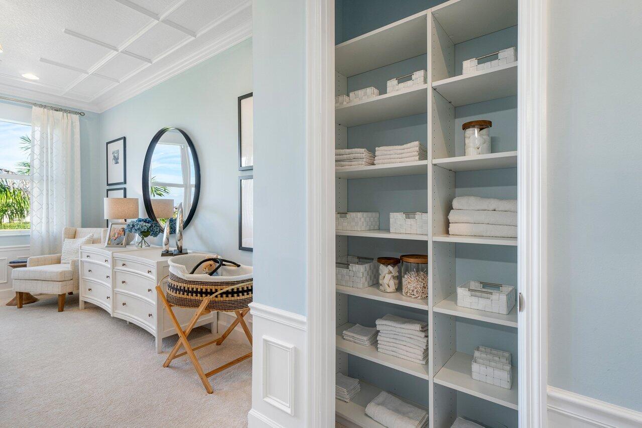 19227 Rolling Acrs Road Loxahatchee, FL 33470 - Photo 31 of 39 Master Bedroom Linen Closet View