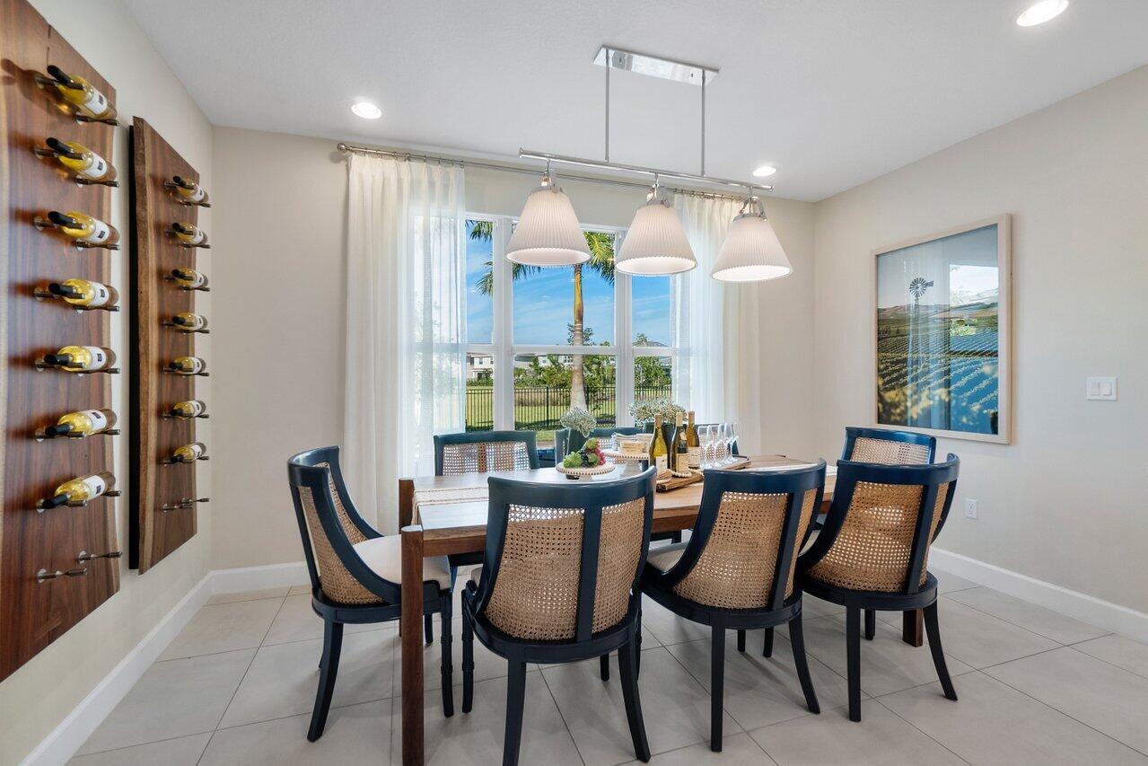 19227 Rolling Acrs Road Loxahatchee, FL 33470 - Photo 6 of 39 Dining Room View