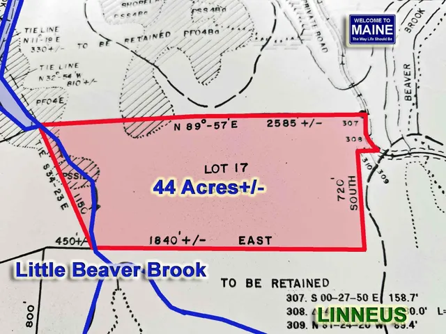 $49,500 | Lot 17 Fire Road, Linneus, ME 04730