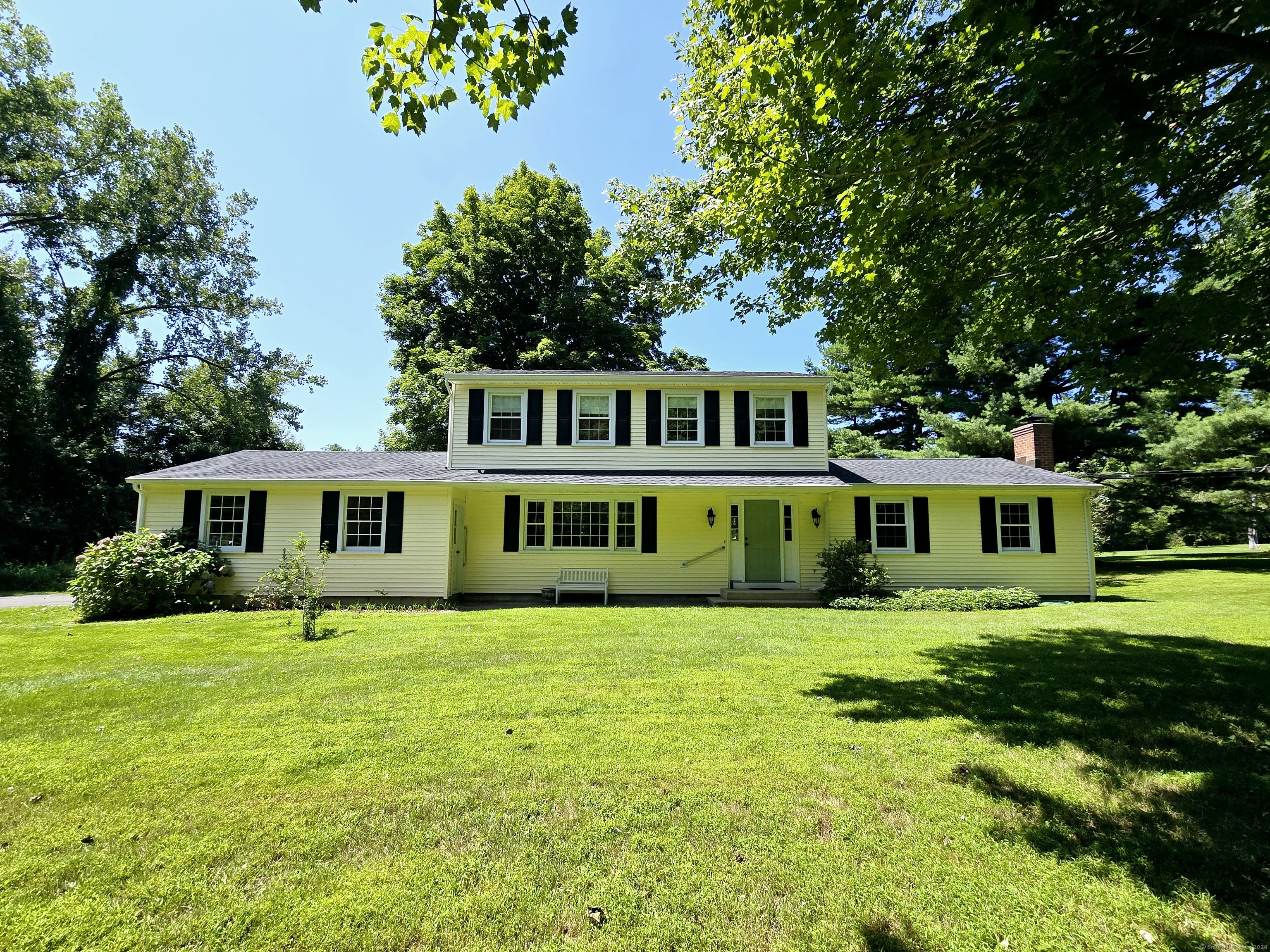 6 Phyllis Lane Newtown, CT 06470 - Photo 1 of 1 a view of a house with a yard