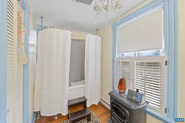 a view of workspace with window