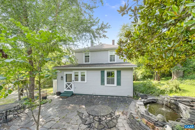 a view of a house with a patio