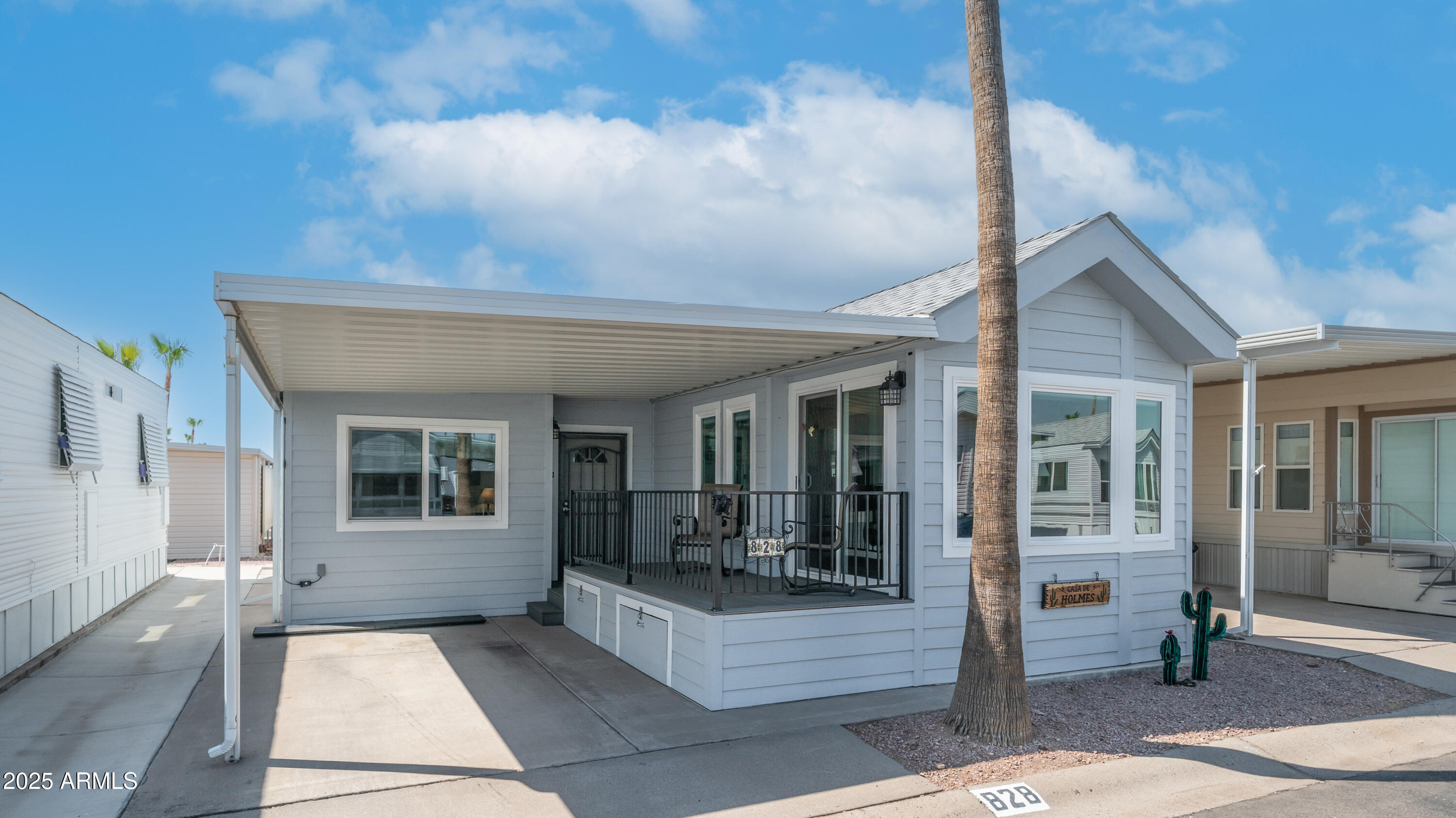 a view of a entryway door front of house