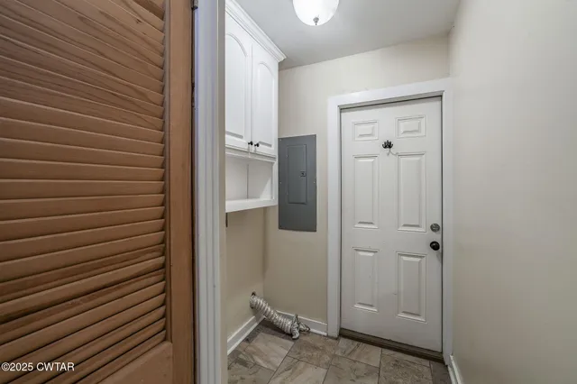 a view of bathroom with shower