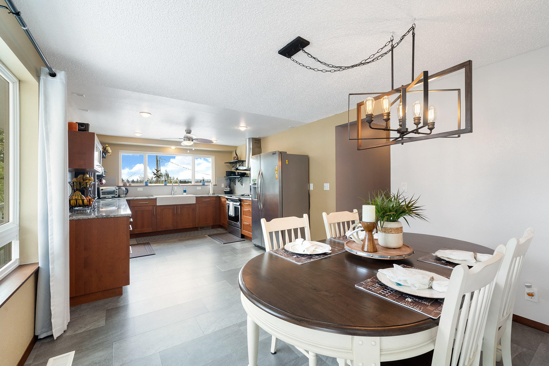 7160 Alderbrook Road Tillamook, OR 97141 - Photo 12 of 35 7160 Alderbrook kitchen and dining