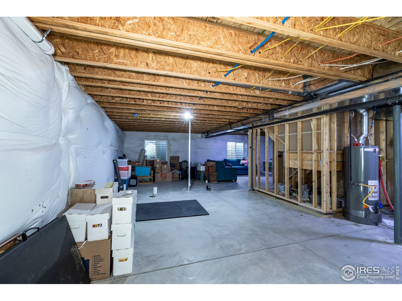 8705 15th St Road Greeley, CO 80634 - Photo 27 of 32 Huge Basement w/rough-in plumbing for bath