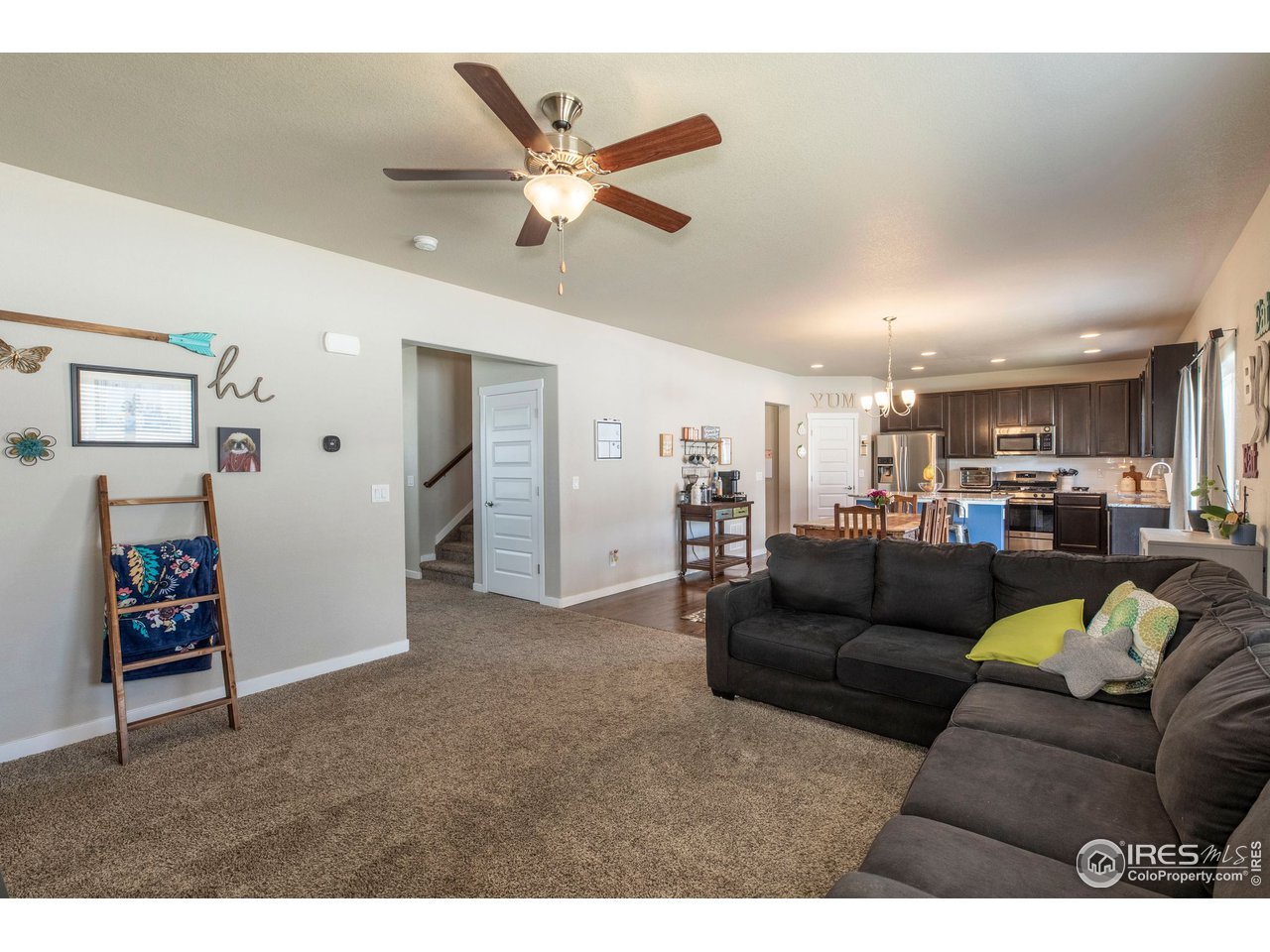 8705 15th St Road Greeley, CO 80634 - Photo 10 of 32 Great Room looking toward Kitchen
