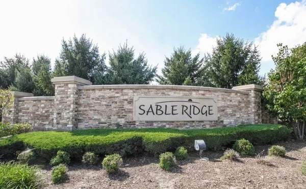 a view of outdoor space with garden