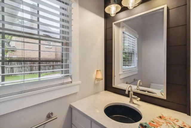 a bathroom with a sink and a toilet