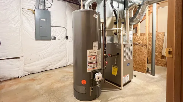a bathroom with a tub and shower