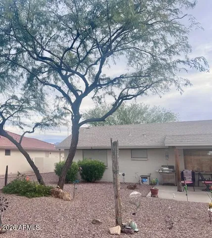 a view of a dining room with furniture wooden floor and a potted plant