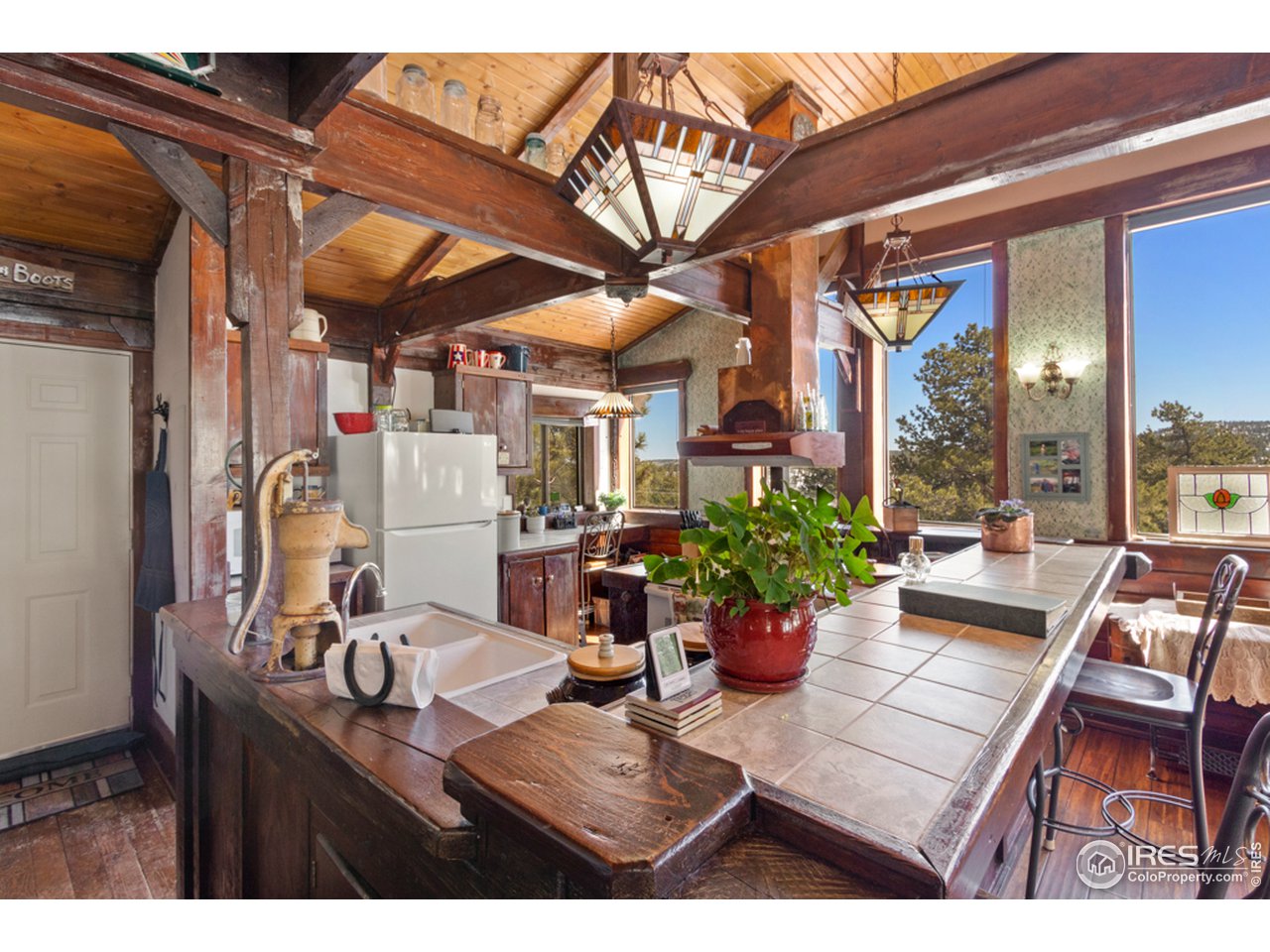 345 Caddo Road Red Feather Lakes, CO 80545 - Photo 8 of 40 breakfast bar