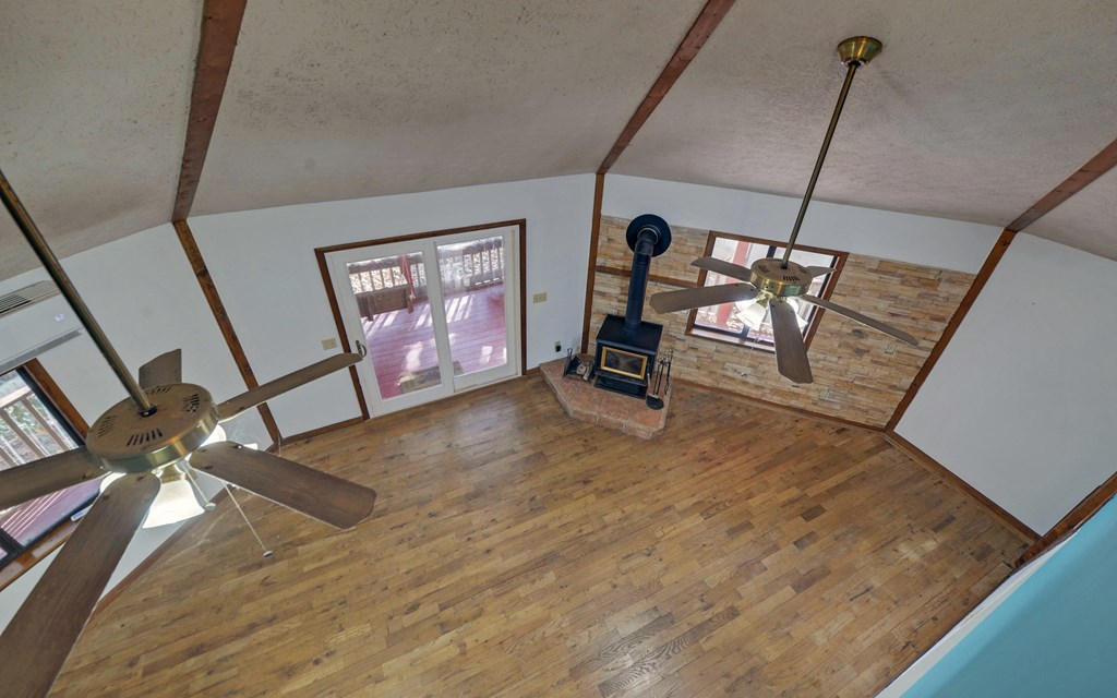 15 Trails End Road Blue Ridge, GA 30513 - Photo 3 of 46 a view of a room with wooden floor and windows