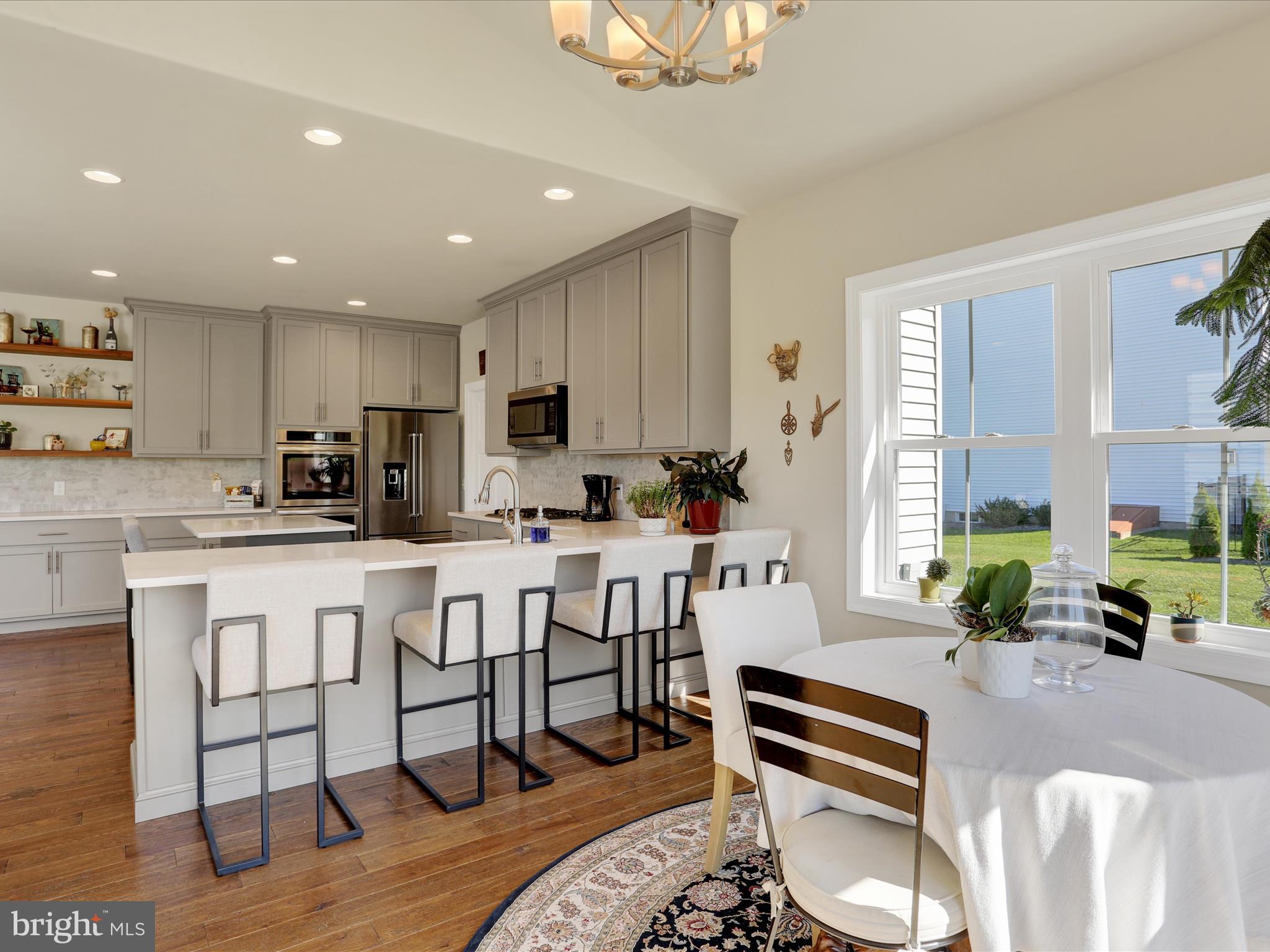 344 Hampshire Road Reading, PA 19608 - Photo 13 of 43 a kitchen with counter top space a sink appliances and cabinets