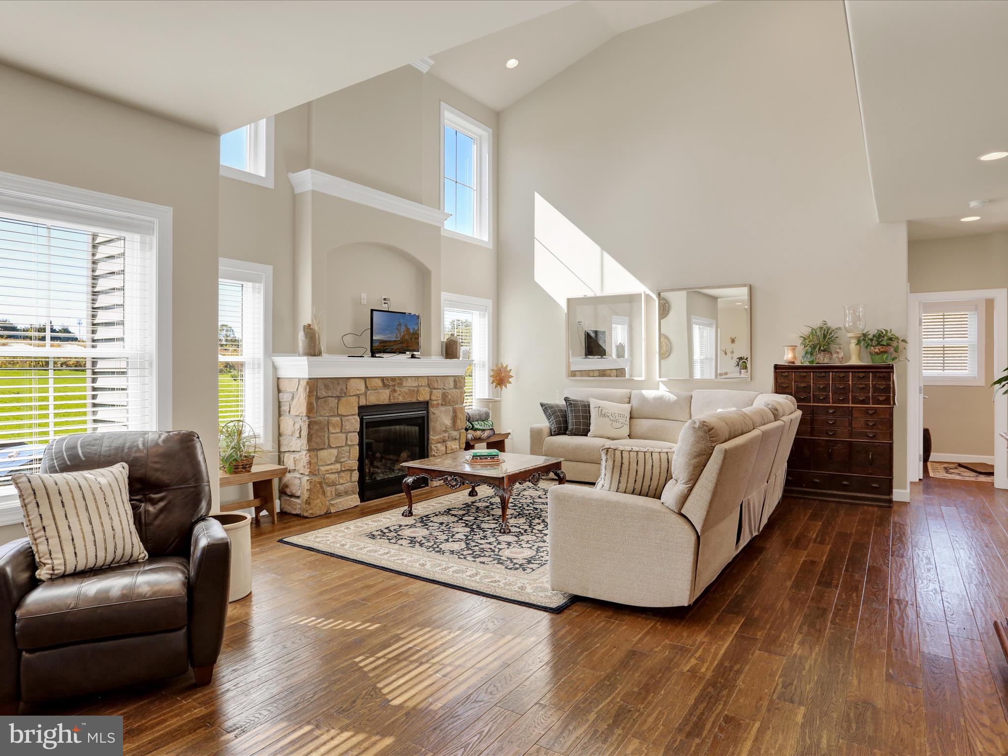 344 Hampshire Road Reading, PA 19608 - Photo 17 of 43 a living room with furniture and a fireplace