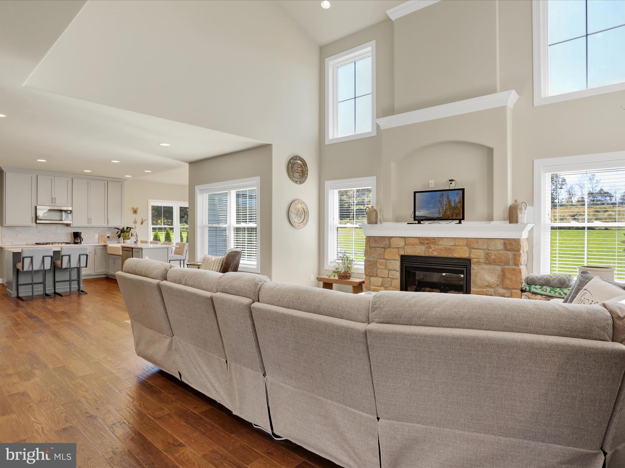 344 Hampshire Road Reading, PA 19608 - Photo 19 of 43 a living room with furniture and a fireplace
