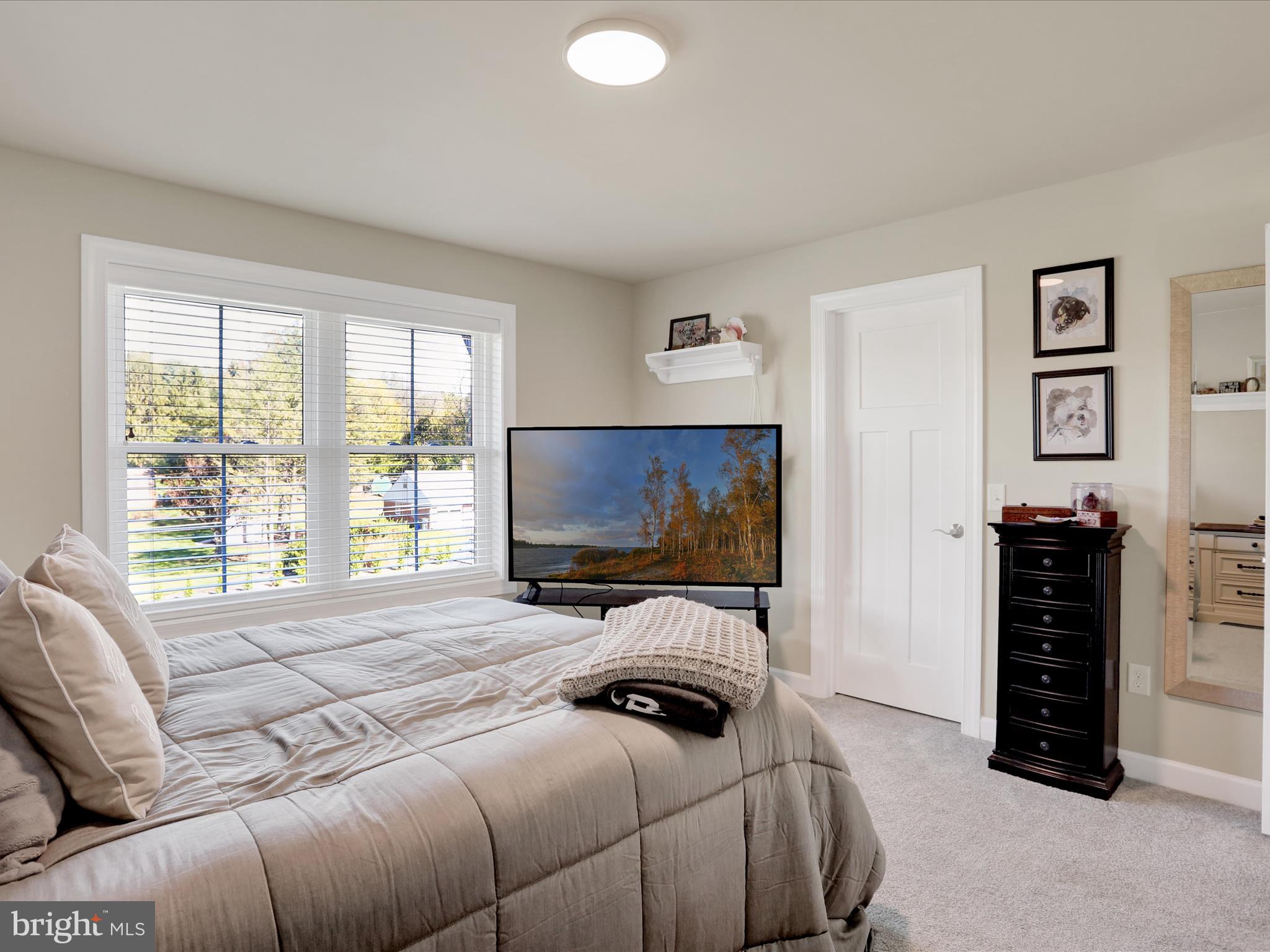 344 Hampshire Road Reading, PA 19608 - Photo 30 of 43 a bedroom with a bed and a television